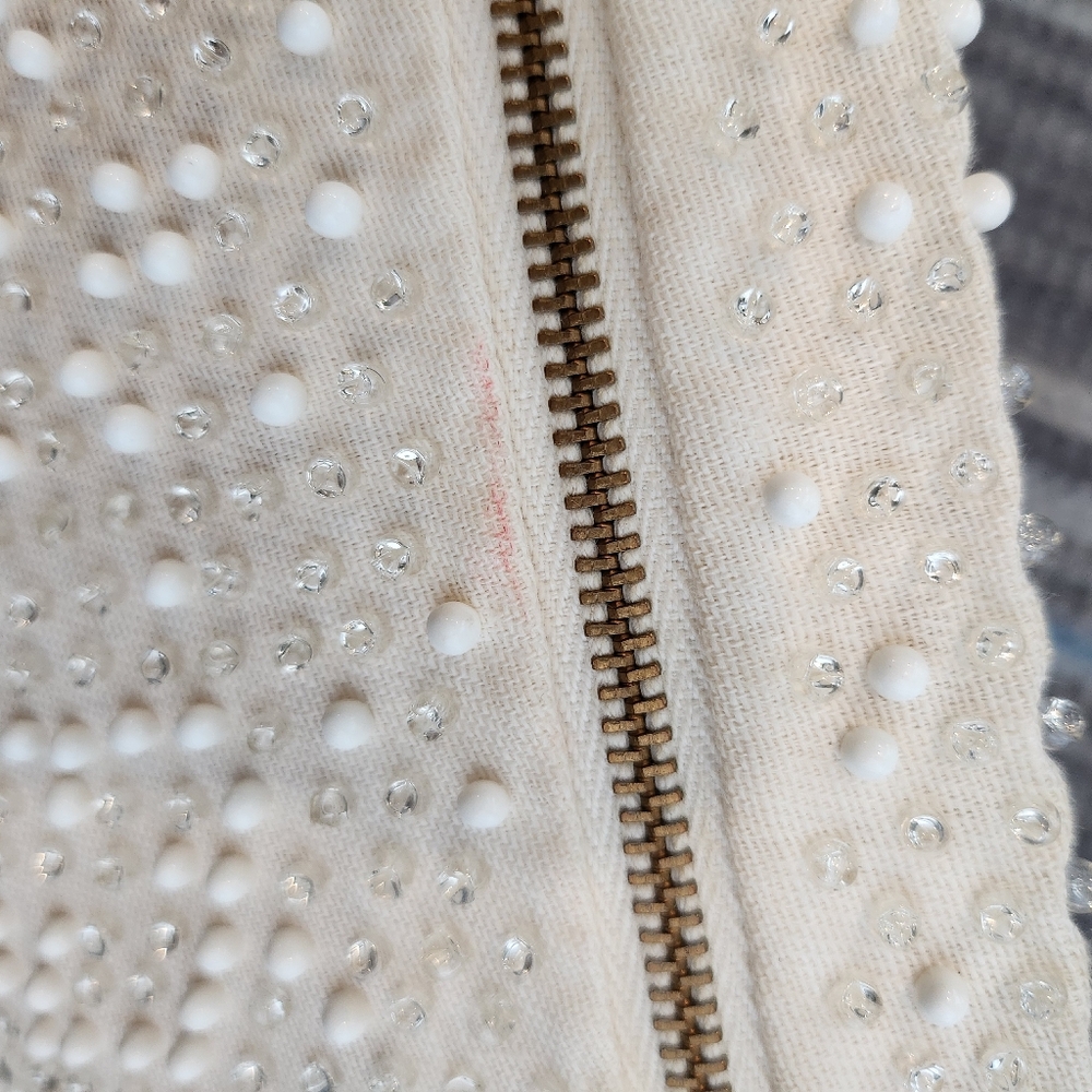 Vintage Corde-Bead By Lumered Hand Beaded Clutch Wallet Made in USA - Picture 5 of 14